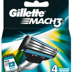 Gillette Mach 3 (4 vnt)